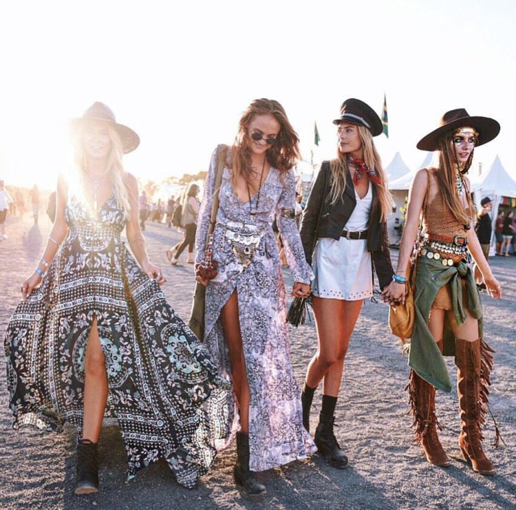 Бохо стиль Коачелла