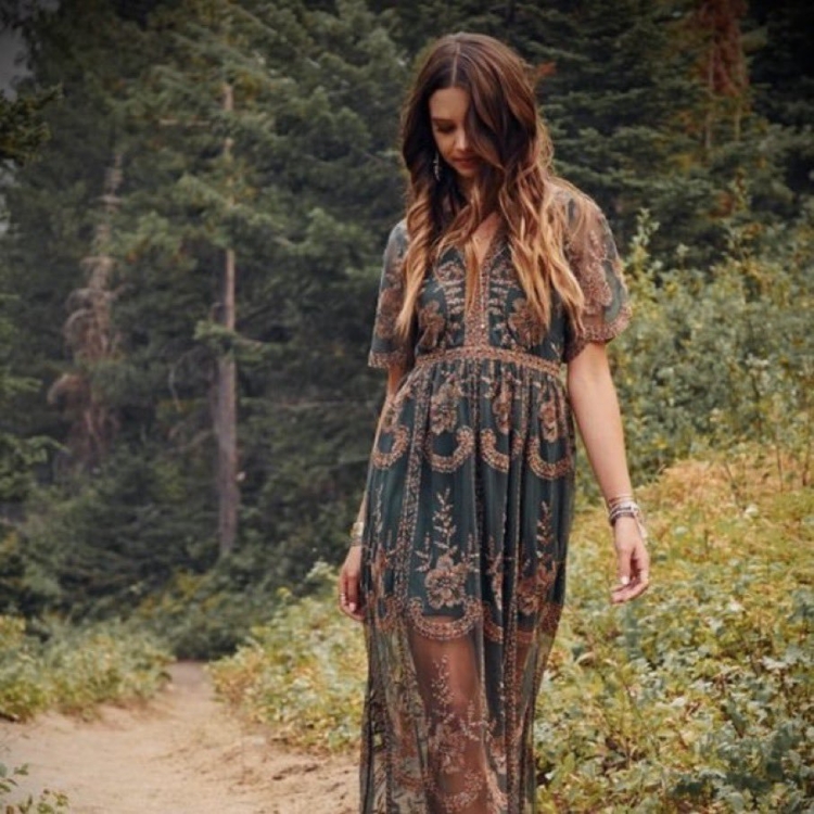 Wildberries. Платья. Макси. Бохо