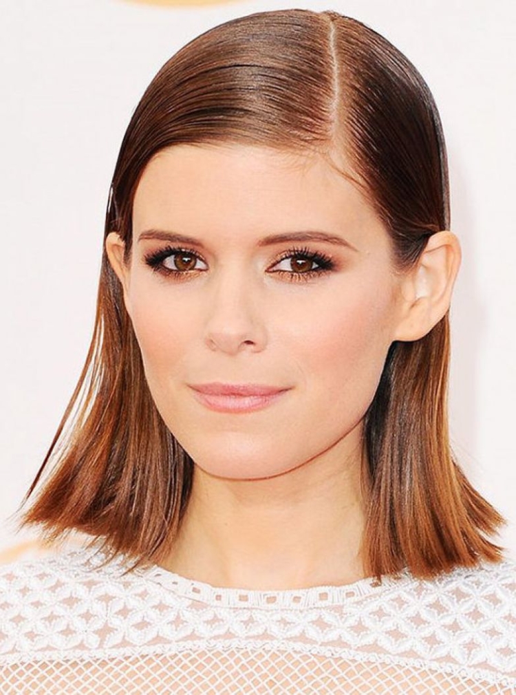 Стрижки с прямым пробором