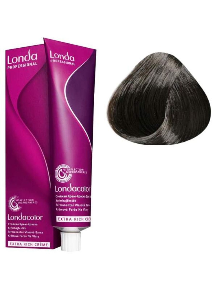 Londacolor крем-краска 4/00 темный шатен