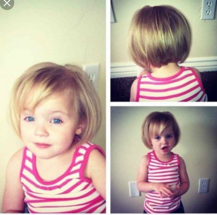 Стрижка для девочки 2 года