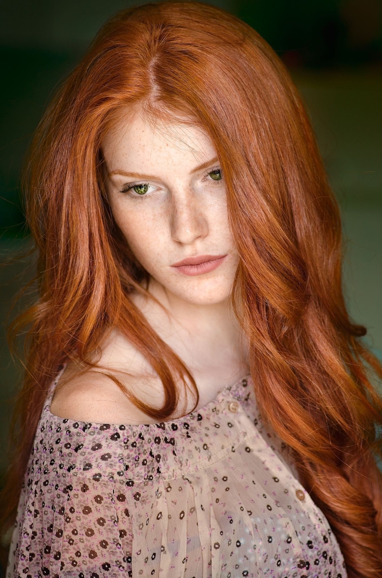 Рыжеволосая Катрин ирландка