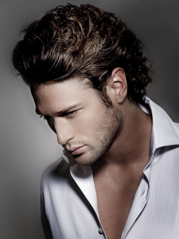 Красивый цвет волос у мужчин