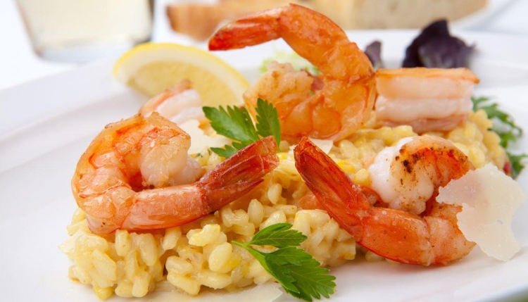 Ризотто с морепродуктами Италия