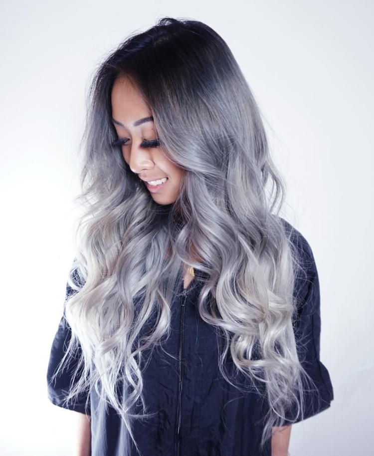 Silver Ombre