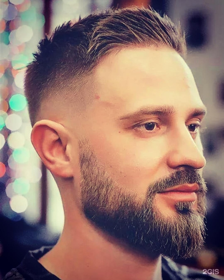 Прически с бородой