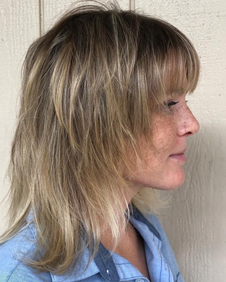 Каскад на редкие волосы