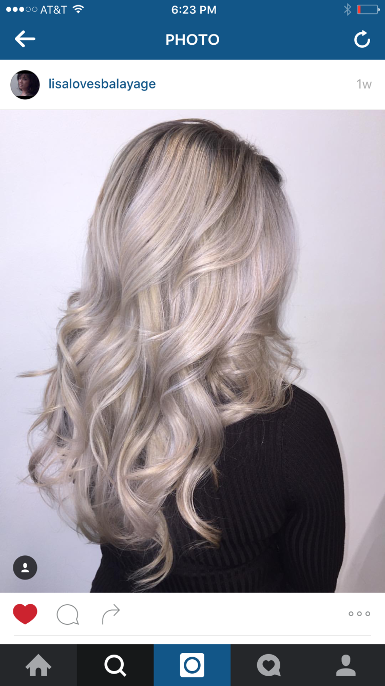 Руссо платиновый цвет волос