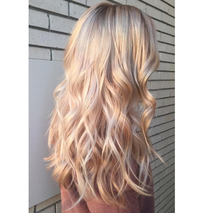 Блонд оттенки жемчужный