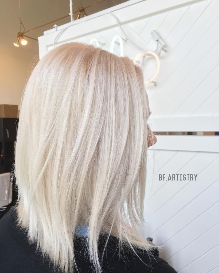 Платиновый блонд перламутровый