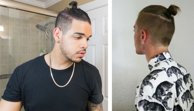 Прическа хвостик на макушке