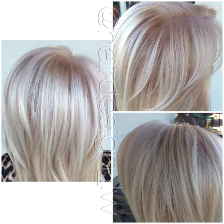 Перламутровый блонд на осветленные волосы