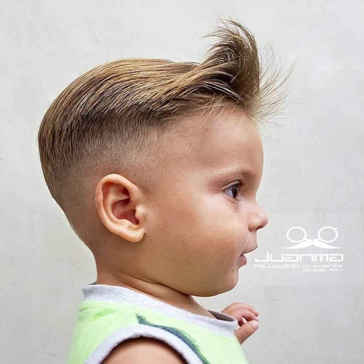 Стрижка для мальчика 3 года.модная с хвостиком