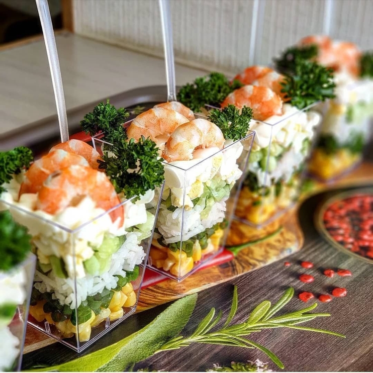 Фуршетные закуски на праздничный стол