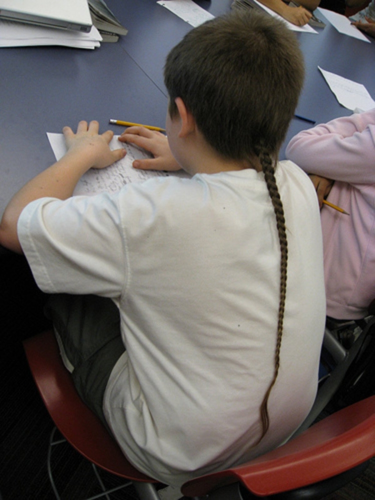 Прическа rat Tail