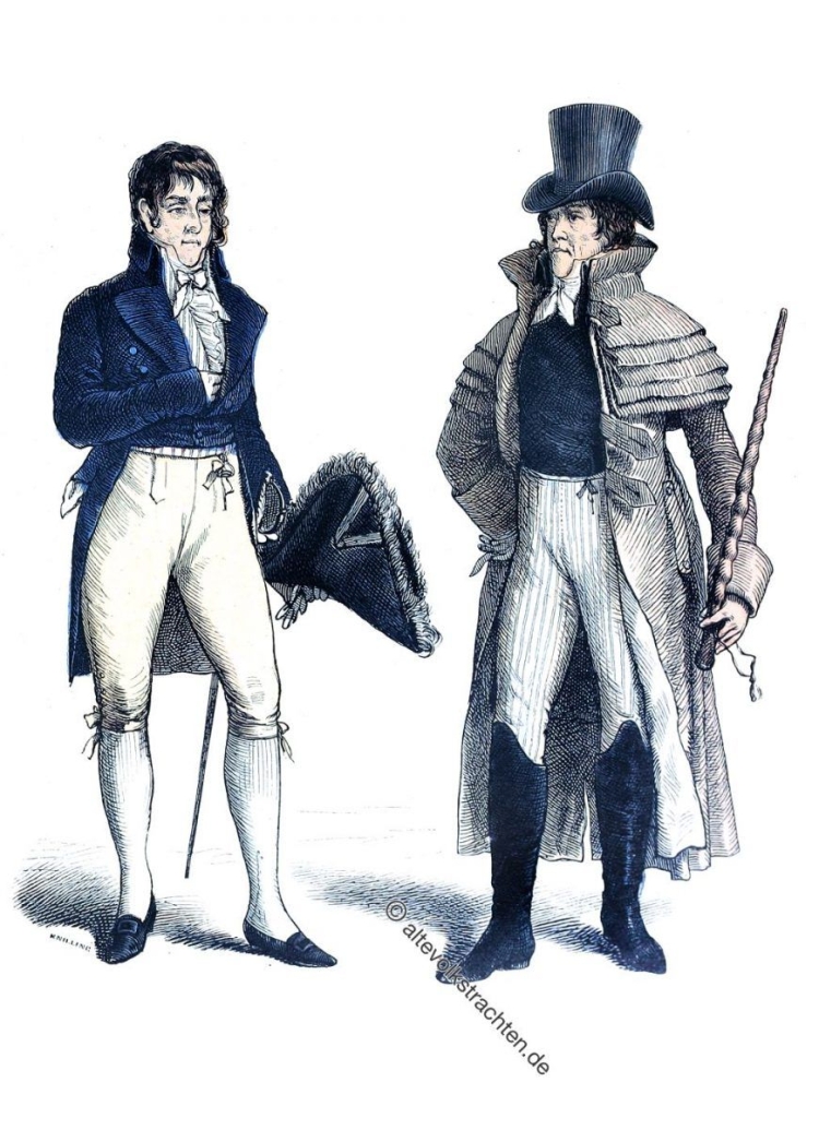 Мужской костюм стиля Ампир 19 век