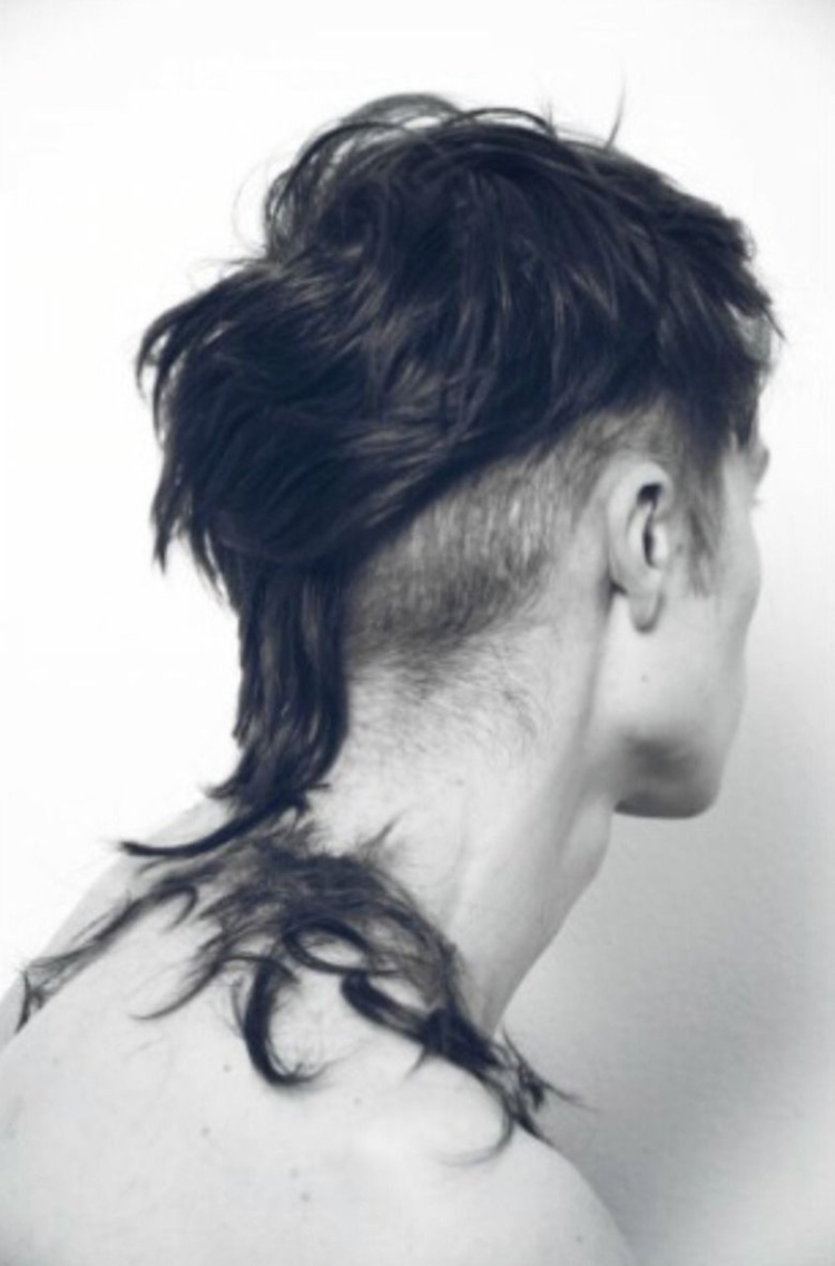 Стрижка маллет андеркат