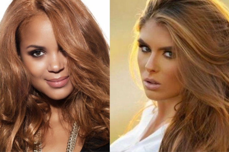 Цвет волос карамель молочная