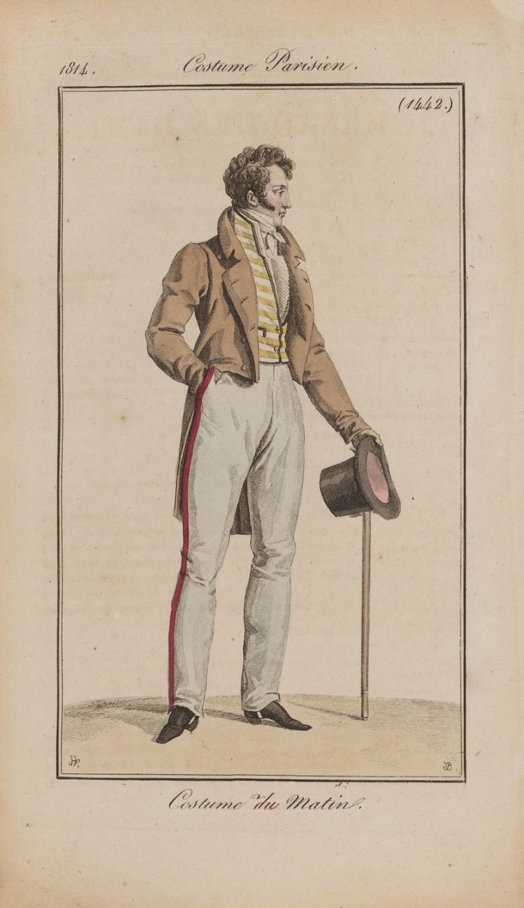 Ампир мужской костюм 19 век