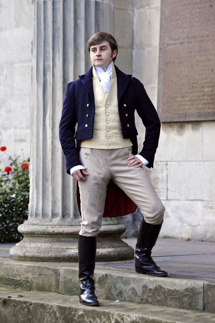 Мода мужская эпохи Регентства в Англии