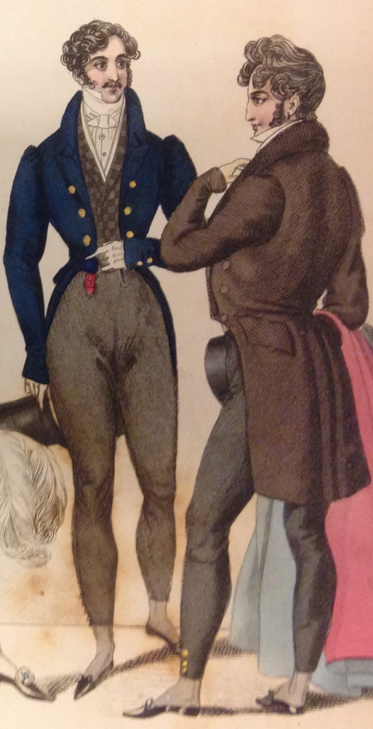 Мужской костюм эпохи Ампир 19 век