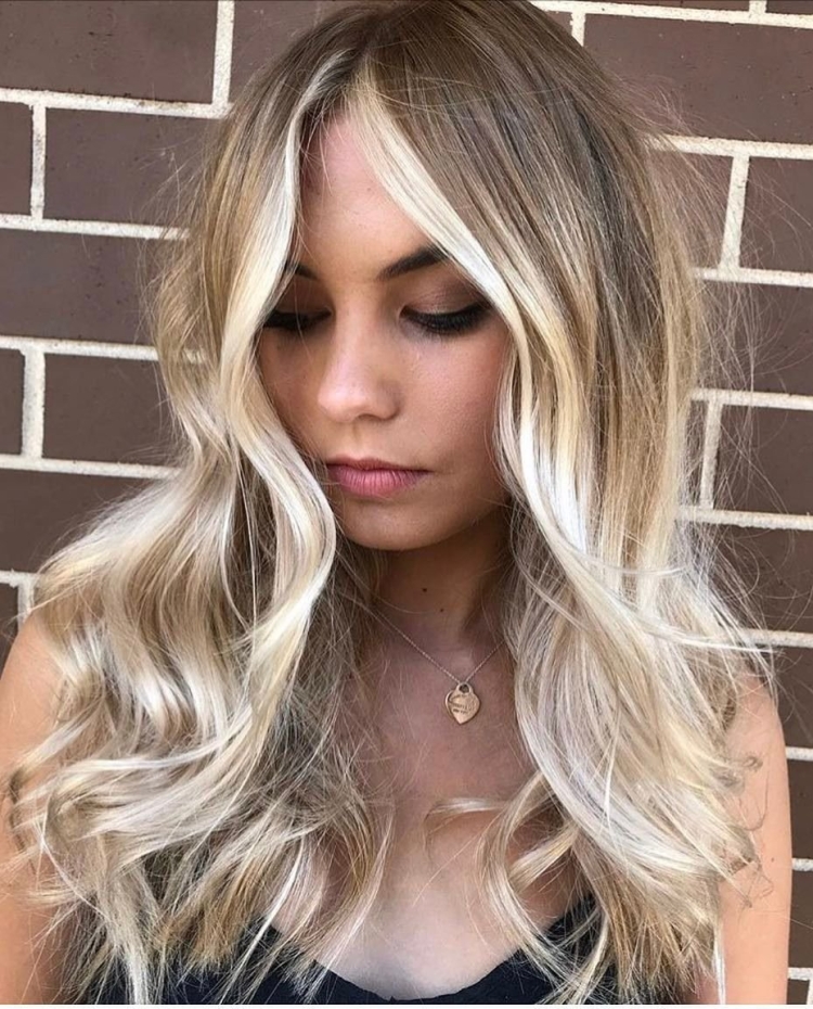 Мелирование блонд