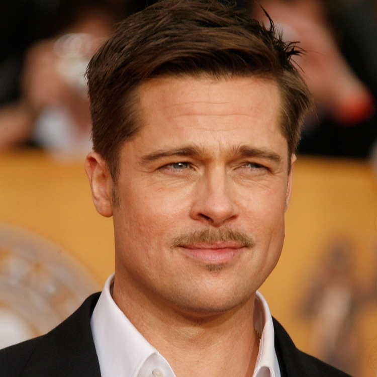 Брэд Питт прически