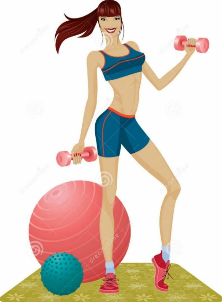 Открытка спортивной девушке
