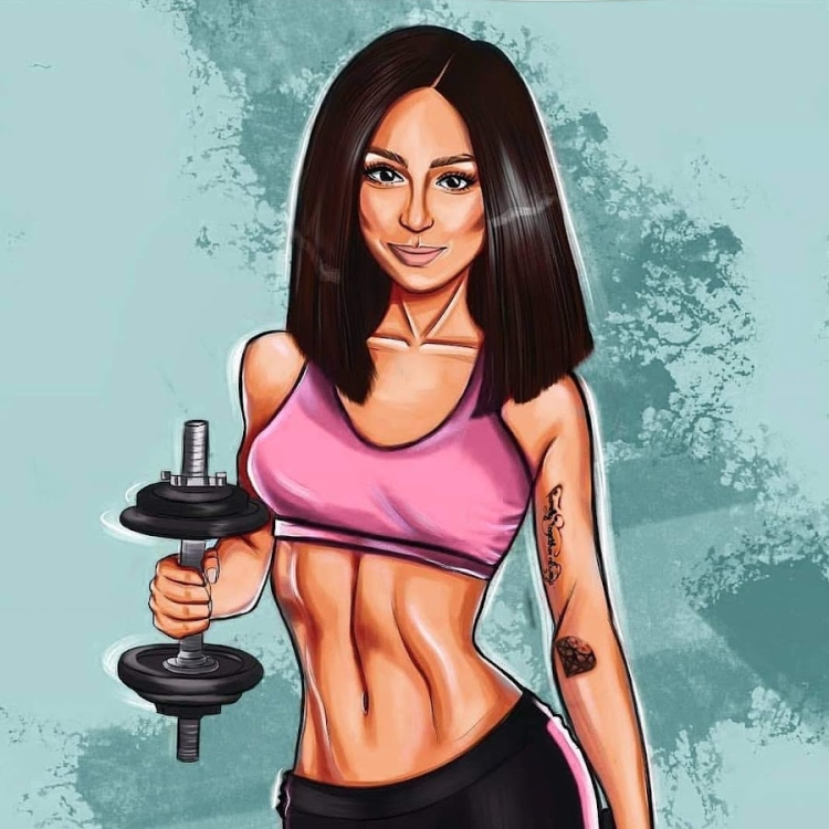 Открытка с днем тренера по фитнесу