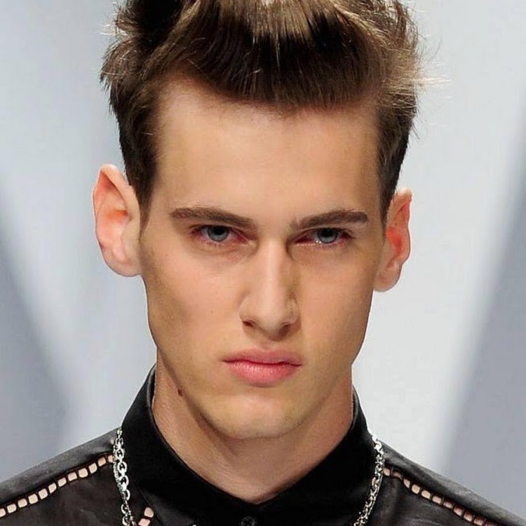 Мужская стрижка хохолок