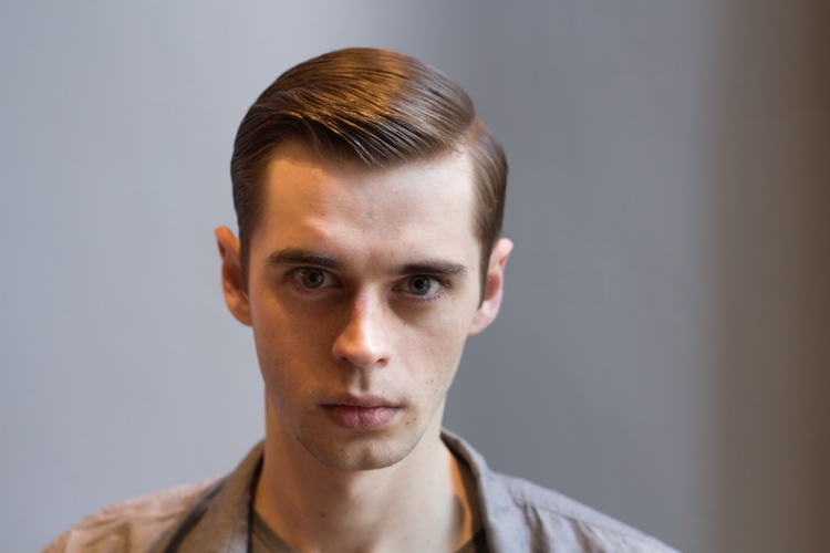 Пробор у парней