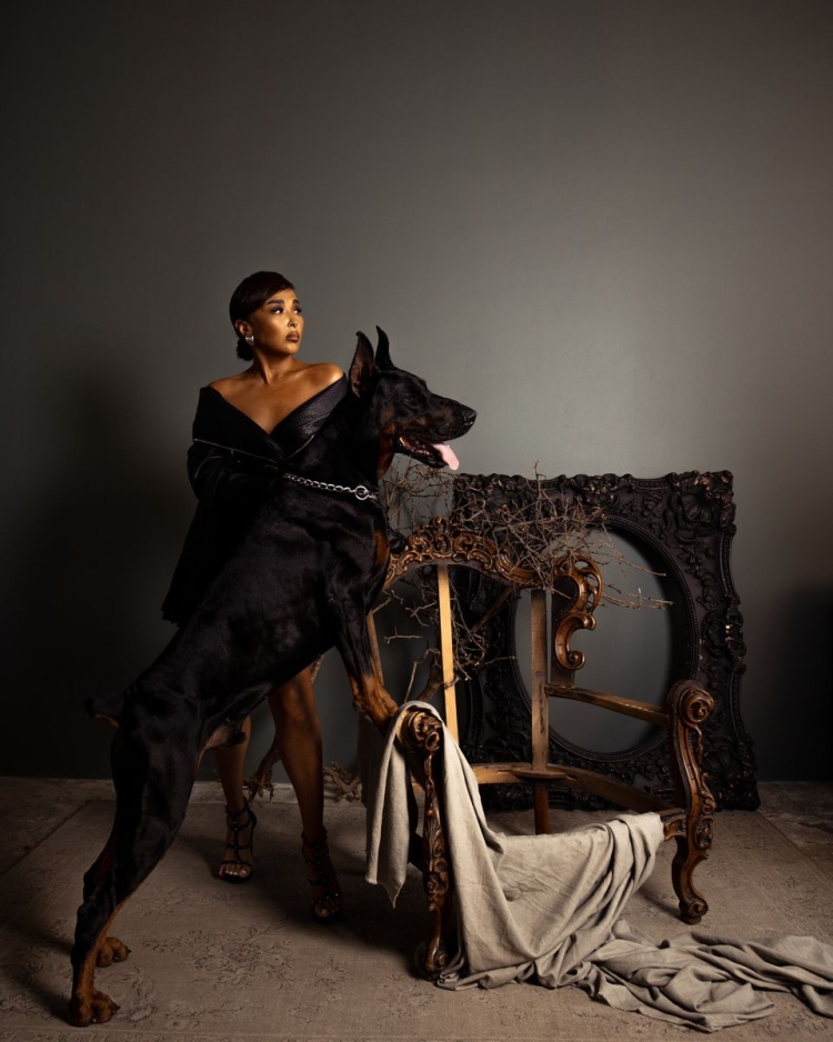 Фотосессия с доберманом Москва