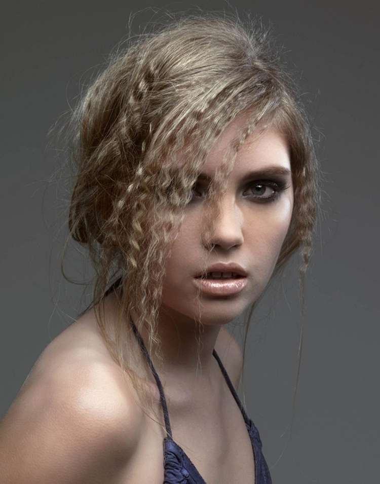 Гофре на волосах