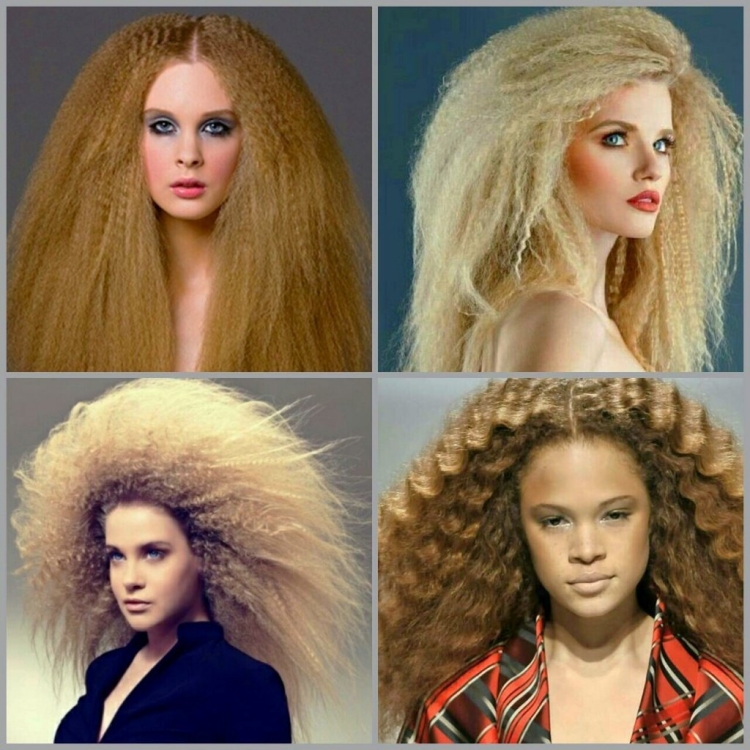 Гофре прическа