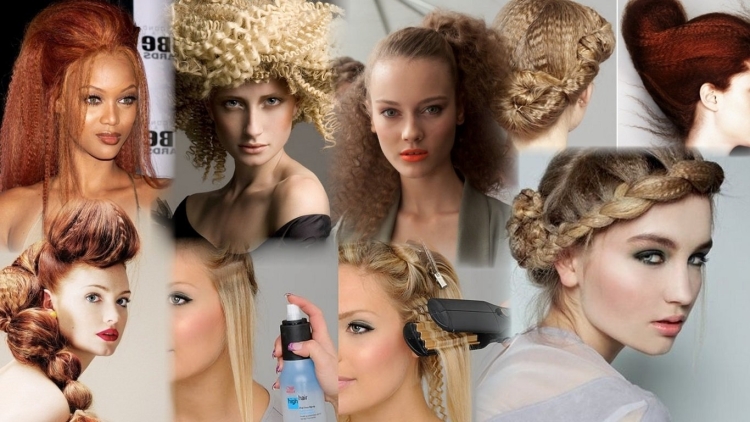 Прически с элементами гофре