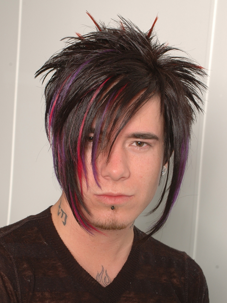 Эмо прически мужские