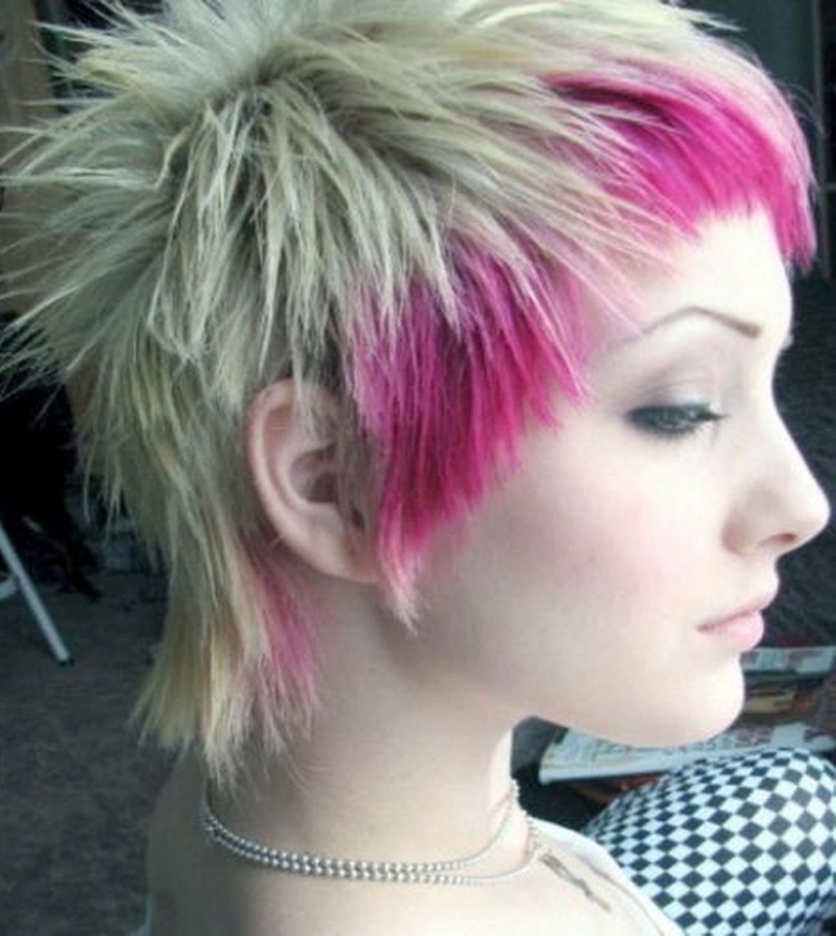 Короткая эмо стрижка