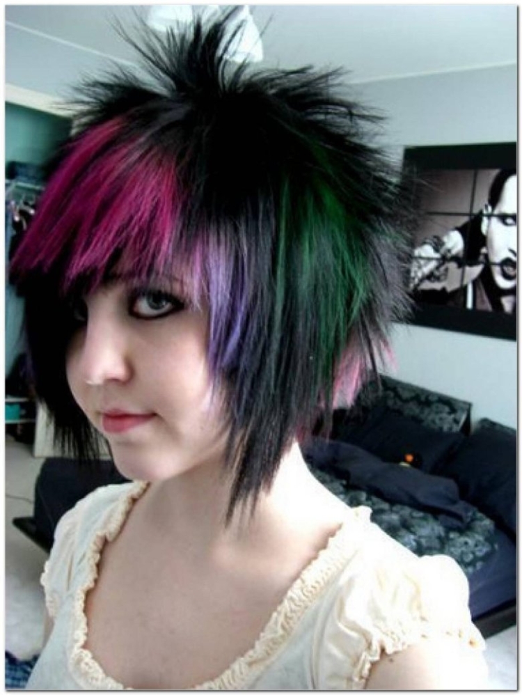 Эмо стрижка