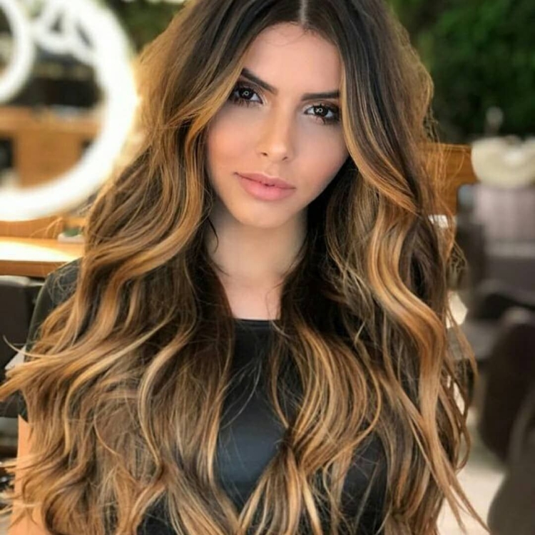 Пряди на длинные волосы