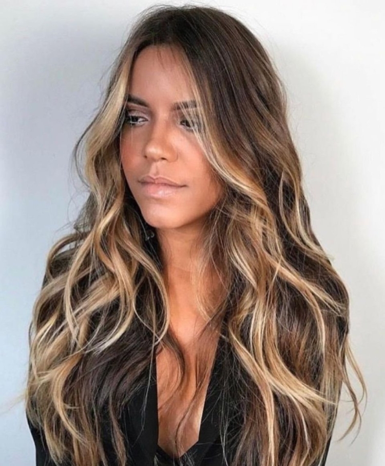 Мелирование балаяж