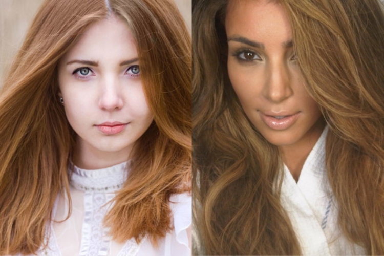 Из шатенки в светло русый