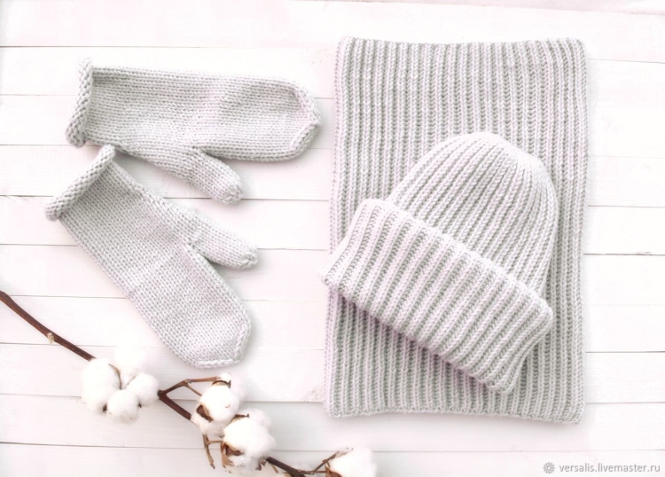 Комплект - "шапка,снуд,варежки" Александра