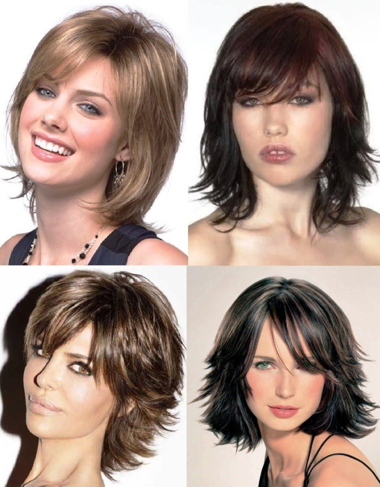 Стрижка полудлинный Каскад