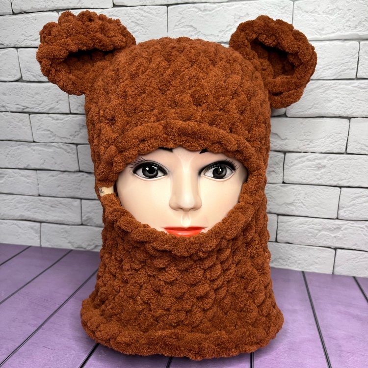 Балаклава для детей с ушками