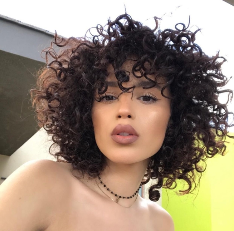 Афро кудри на каре