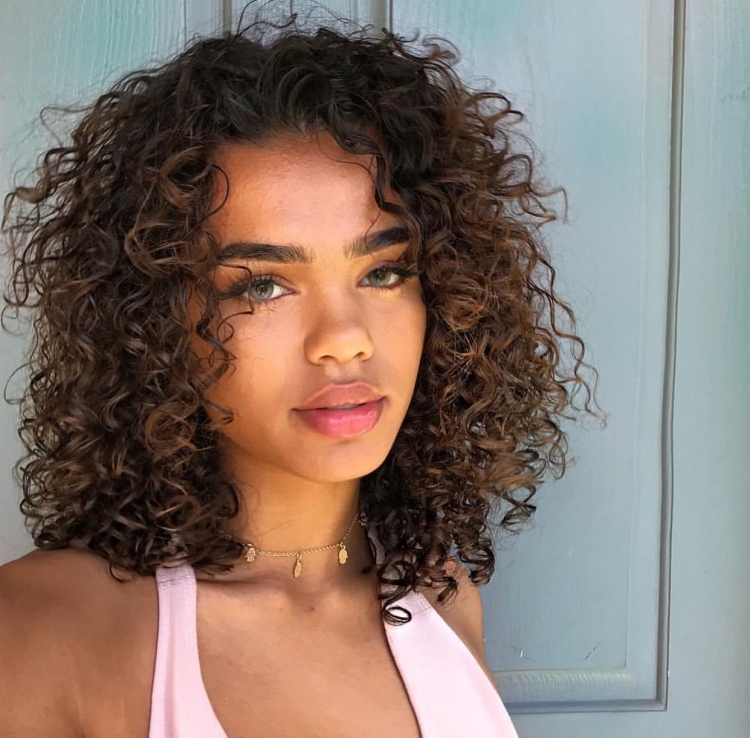 Афро кудри на Каскад