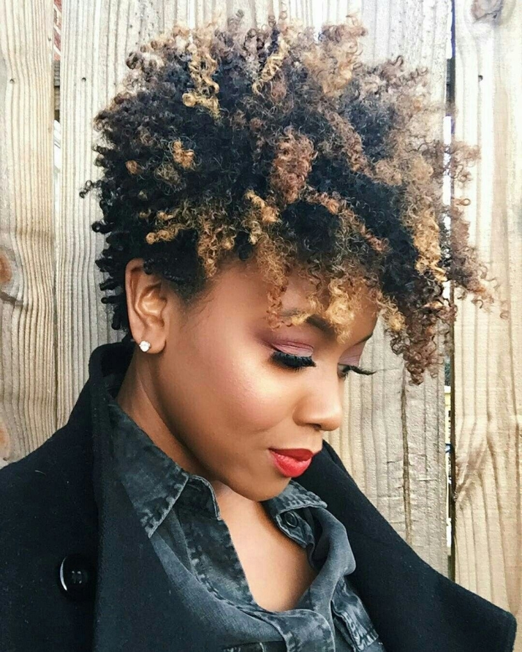Афро кудри на очень короткие волосы