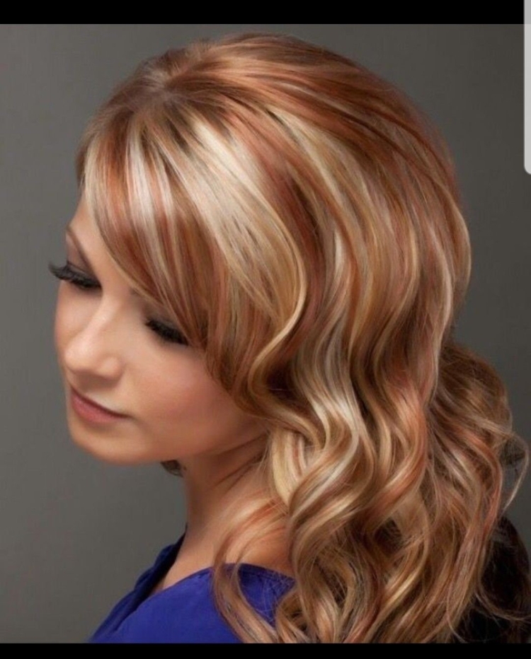 Колорирование на русые волосы