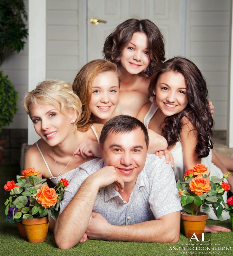 Фотосессия большой семьи