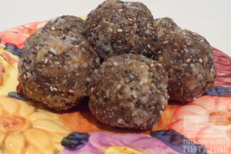 Конфеты из семян чиа